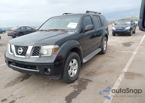 2005 Nissan Pathfinder Xe from USA, damaged, VIN 5N1AR18W45C703031